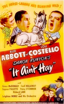 Abbott And Costello It Aint Hay